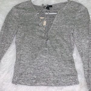 Grey light wear bodysuit